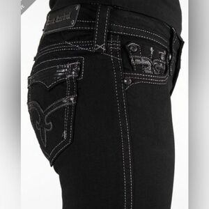 Rock Revival Vivian East Skinny Black 27
